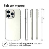 Accezz Coque Clear iPhone 14 Pro - Transparent