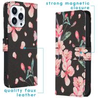 imoshion Coque silicone design iPhone 13 Pro - Blossom Black