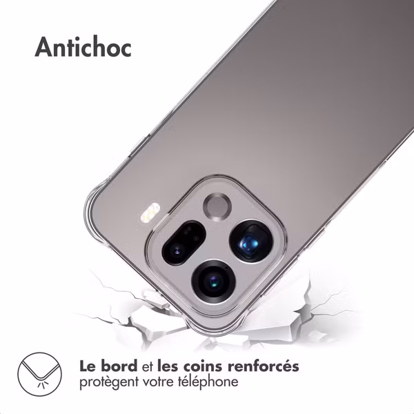 imoshion Shockproof Case Oppo Find X9 Pro - Transparent