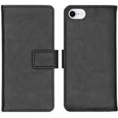 imoshion Étui de télephone portefeuille Apple iPhone SE (2022 / 2020) / 8 / 7 / 6(s) - Noir