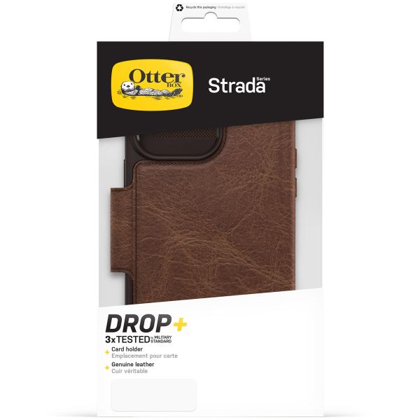 OtterBox Étui de téléphone Strada iPhone 14 Pro Max - Brun