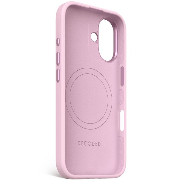 Decoded Coque en silicone MagSafe iPhone 16 - Lavender