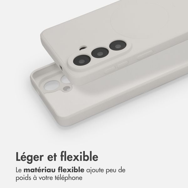 imoshion Coque Couleur avec MagSafe Samsung Galaxy S26 Plus - Beige