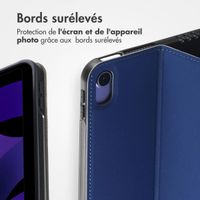Accezz Coque tablette Classic Apple iPad 11 (2025) 11 pouces A16 / iPad 10 (2022) 10.9 pouces - Bleu foncé