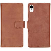 imoshion Étui de téléphone portefeuille Luxe Apple iPhone Xr - Brun