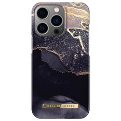 iDeal of Sweden Coque Fashion iPhone 13 Pro - Golden Twilight Marble