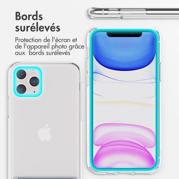 imoshion ﻿Coque Stand iPhone 11 Pro - Transparent