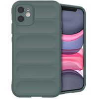 imoshion Coque arrière EasyGrip iPhone 11 - Vert foncé