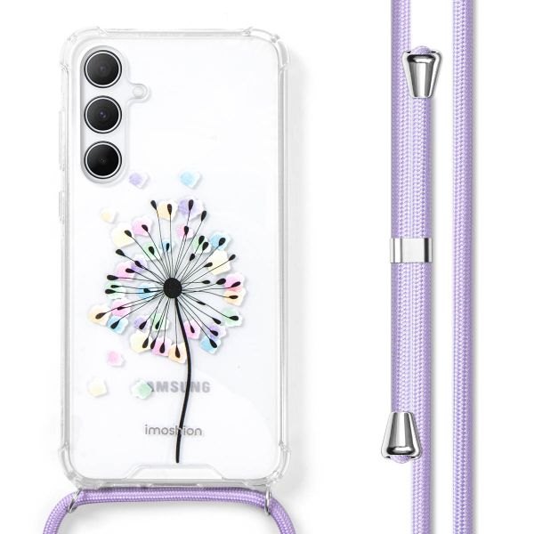 imoshion Coque Design avec cordon Samsung Galaxy A55 - Sandstone Dandelion