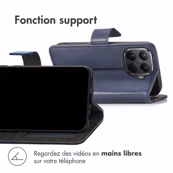 imoshion Étui de télephone portefeuille de luxe Xiaomi 17T - Bleu foncé