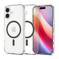 Spigen Coque Ultra Hybrid MagSafe Apple iPhone 17 - Clear Graphite