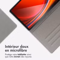 Accezz Coque tablette Classic Samsung Galaxy Tab S9 11.0 pouces / Tab S10 FE / S9 FE 10.9 pouces - Marron