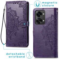 imoshion Etui de télephone Mandala OnePlus Nord 2T - Violet