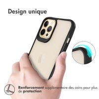 imoshion Coque Rugged Hybrid Apple iPhone 12 Pro Max - Noir / Transparent