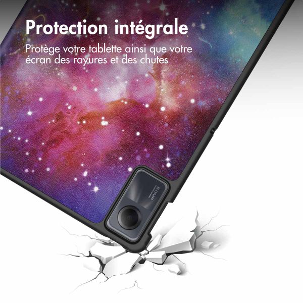 imoshion Coque tablette Design Trifold Xiaomi Redmi Pad SE - Space