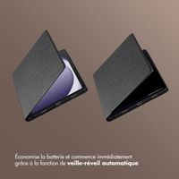 Selencia Coque tablette Riva Samsung Galaxy Tab A9 Plus - Noir
