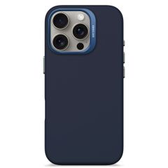 Decoded Coque en silicone MagSafe Apple iPhone 16 Pro - Blue Print