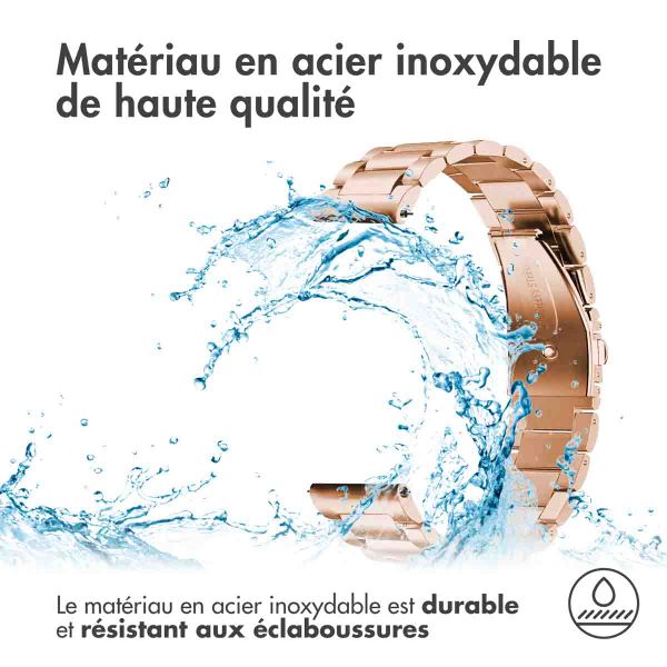 imoshion Bracelet en acier  - Connexion universelle 24 mm - Rose Doré