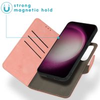 imoshion Etui de télephone luxe 2-en-1 amovible Samsung Galaxy S23 FE - Rose