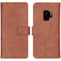 imoshion Étui de télephone portefeuille de luxe Samsung Galaxy S9 - Marron