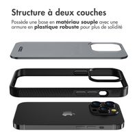 Accezz Coque Givrée Robuste Apple iPhone 14 Pro - Noir