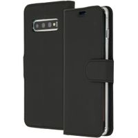 Accezz Étui de télephone Wallet Samsung Galaxy S10 - Noir