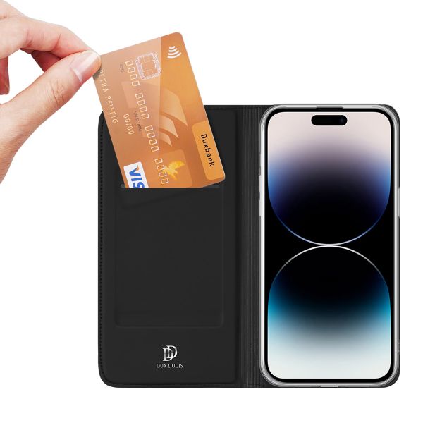 Dux Ducis Étui de téléphone Slim iPhone 14 Pro - Noir