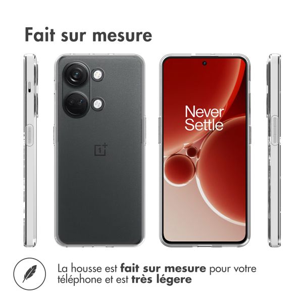 Accezz Coque Clear OnePlus Nord 3 - Transparent