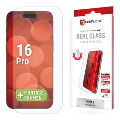 Displex Protection d'écran en verre trempé Real Glass Apple iPhone 16 Pro