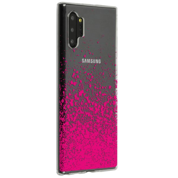 Coque design Samsung Galaxy Note 10 Plus - Splatter Pink