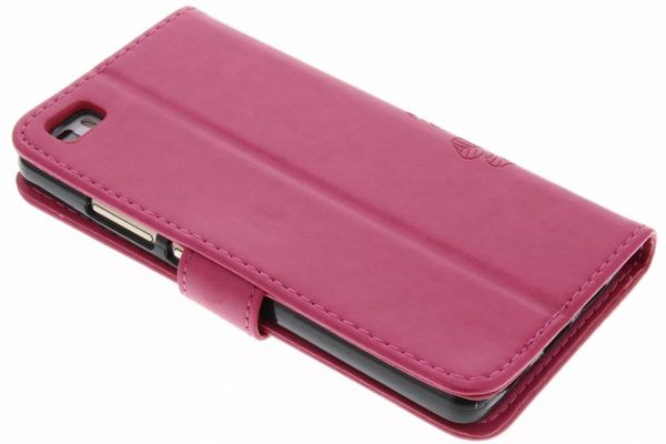 Etui de téléphone Fleurs de Trèfle Huawei P8 Lite - Rose