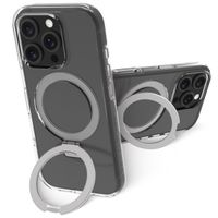 dbramante1928 Coque Iceland Ultra D3O avec MagSafe Stand Apple iPhone 16 Pro - Clear