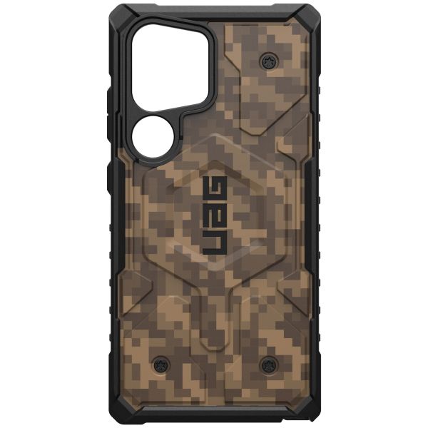 UAG Coque arrière Pathfinder Magnet Samsung Galaxy S24 Ultra - Camo Dark Earth