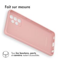 imoshion Coque Couleur Samsung Galaxy A52(s) (5G/4G) - Dusty Pink