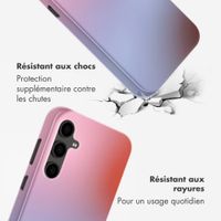 Selencia Coque arrière Vivid Samsung Galaxy S24 FE - Gradient Soft Blush