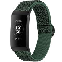 imoshion Bracelet en nylon élastique Fitbit Charge 3 / 4 - Vert