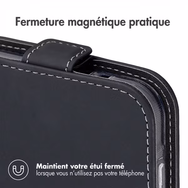 Accezz Étui à rabat Samsung Galaxy A57 (5G) - Noir