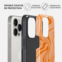 Burga Coque arrière Tough iPhone 15 Pro - High Vibrations