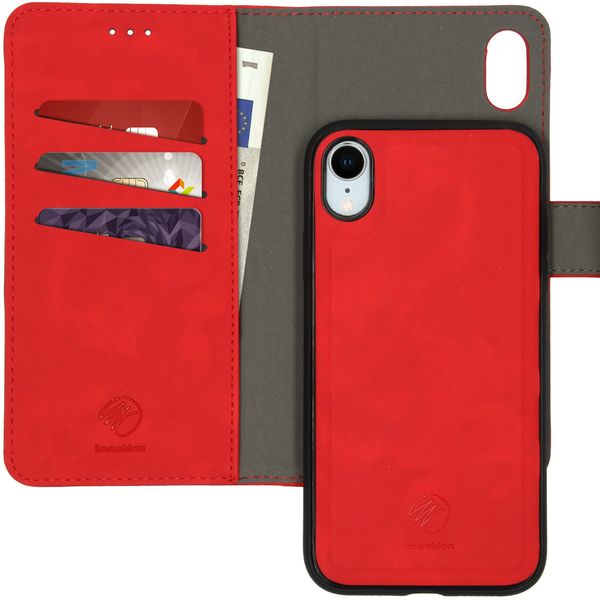 imoshion Etui de téléphone 2-en-1 amovible iPhone Xr - Rouge