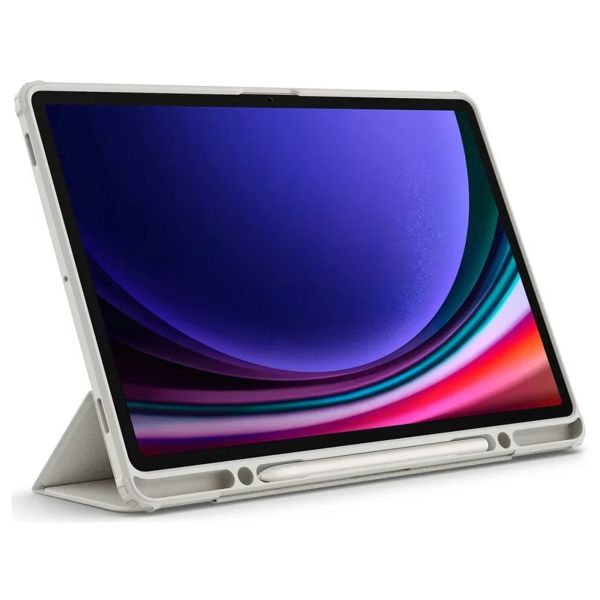 Spigen Coque tablette Hybrid Pro Samsung Galaxy Tab S10 Plus / Tab S9 Plus - Gris