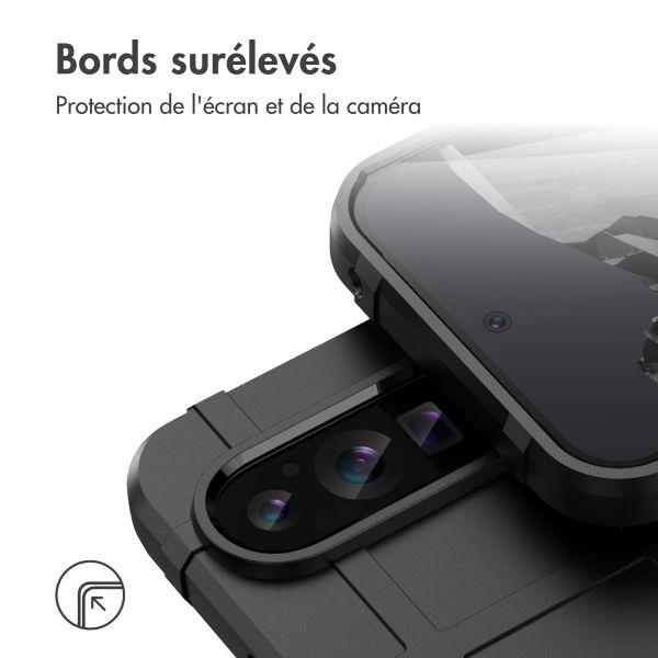 imoshion Coque Arrière Rugged Shield Google Pixel 9 Pro XL - Noir