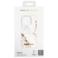 iDeal of Sweden Coque Fashion MagSafe Apple iPhone 15 Pro - Carrara Gold