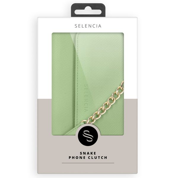 Selencia Serpent Clutch amovible Tierra Samsung Galaxy A33 - Vert