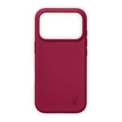 iDeal of Sweden Coque en silicone avec MagSafe Apple iPhone 17 Pro - Cranberry