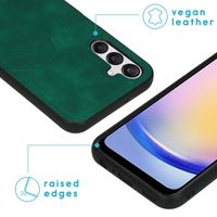 imoshion Etui de téléphone de type portefeuille de luxe 2-en-1 amovible Samsung Galaxy A25 (5G) - Vert foncé