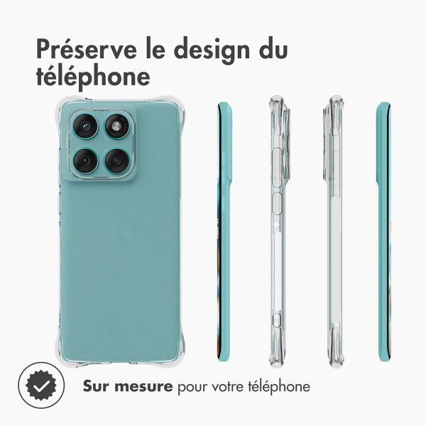 imoshion Shockproof Case Motorola Edge 60 Fusion - Transparent