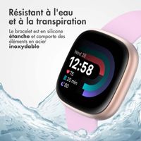 imoshion Bracelet en silicone Fitbit Versa (2) / Versa Lite - Taille L - Vieux Rose