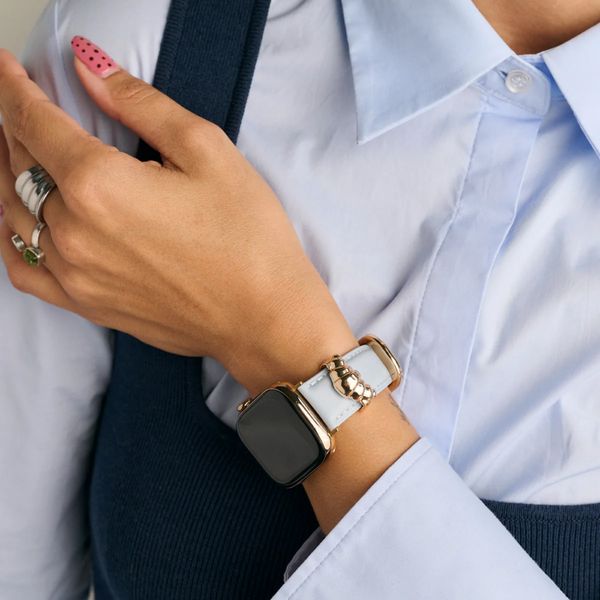 Burga Bracelet en cuir véritable Apple Watch | 38/40/41/42 mm - Dream / Gold