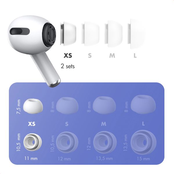 imoshion Embouts en Silicone 2-pack AirPods Pro 1 / 2 - XS