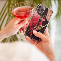 imoshion Coque Design Samsung Galaxy A51 - Marbre - Rouge